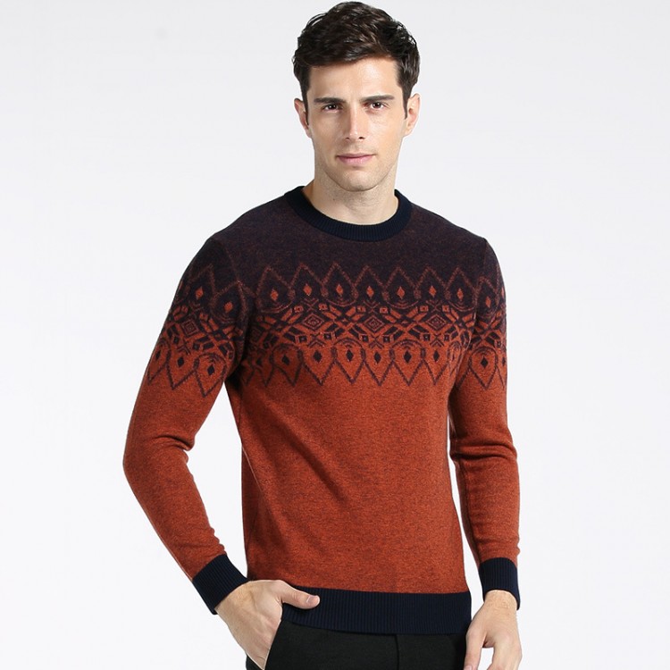 Zigzag pattern sweater